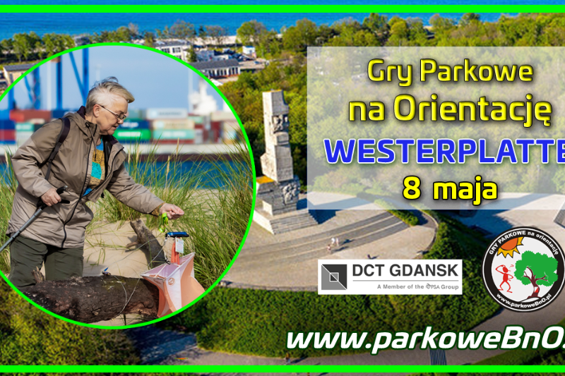 Wydarzenie: Gry Parkowe na Orientację - Westerplatte, Kiedy? 2022-05-08 09:30, Gdzie? Westerplatte